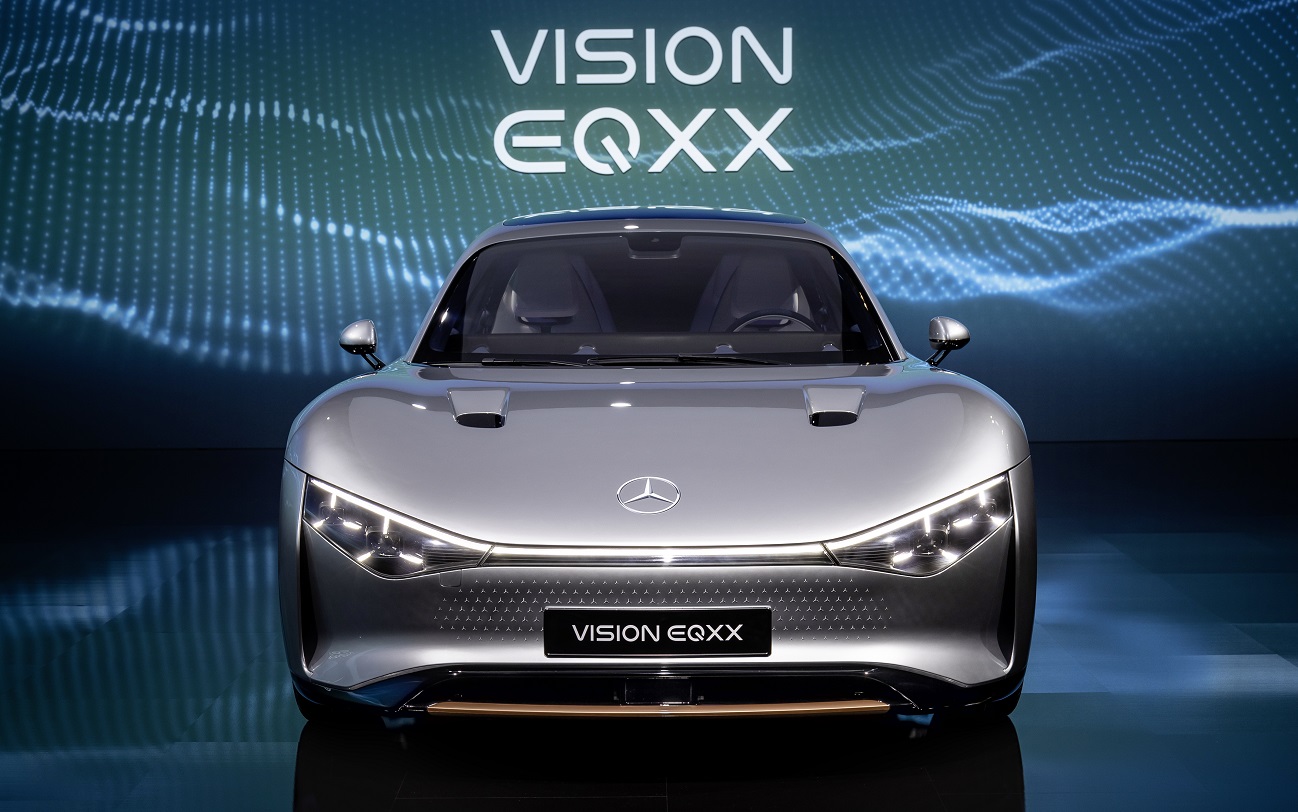 Представлен электрический концепт Mercedes-Benz Vision EQXX