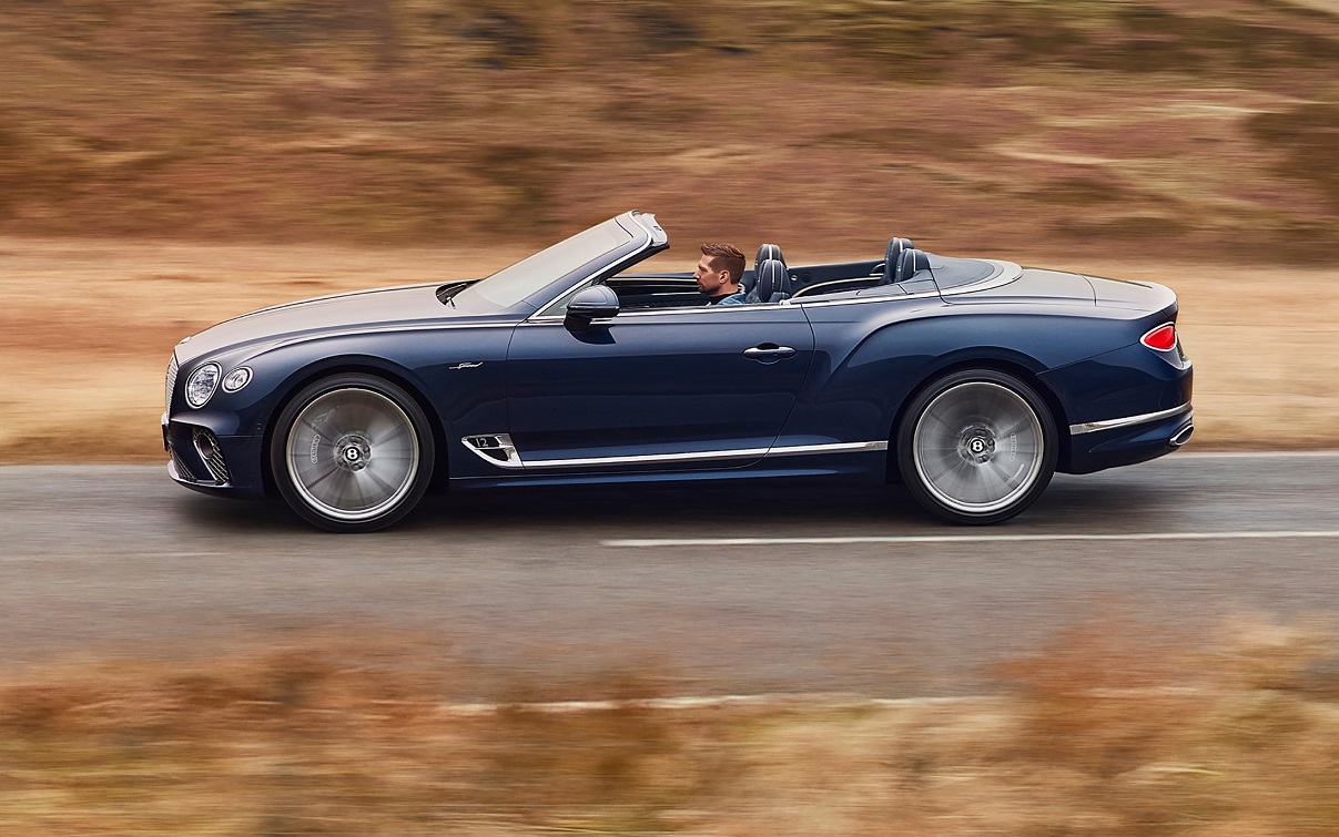 Компания Bentley заявила о рекордных продажах в 2021 году