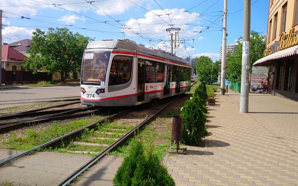 В 2022 году Краснодар получит на новые трамваи 1 млрд рублей